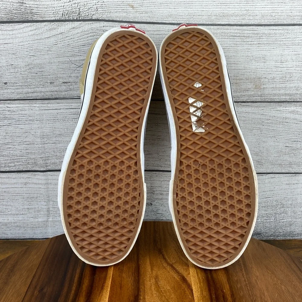 Vans SK8 Hi Cornstalk Tan Skate Shoe Men’s Sneaker Size 10 Women’s Size 11.5